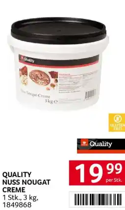 Transgourmet Quality nuss nougat creme Angebot