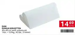 Transgourmet DUNI DUNILIN SERVIETTEN Angebot