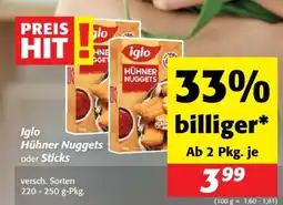 Nah&Frisch Hühner Nuggets Angebot