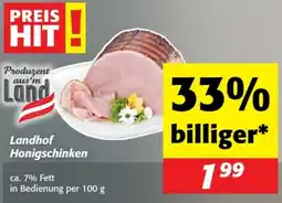 Nah&Frisch Landhof Honigschinken Angebot