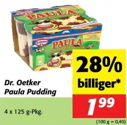 Nah&Frisch Dr. Oetker Paula Pudding Angebot