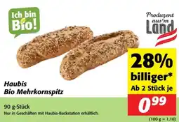 Nah&Frisch Haubis Bio Mehrkornspitz Angebot
