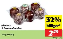 Nah&Frisch Niemetz Schwedenbomben Angebot