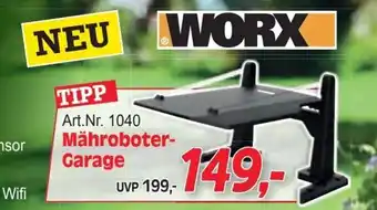 Zgonc Mähroboter Garage Angebot