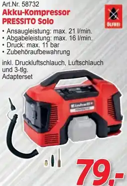 Zgonc Kompressor PRESSITO Solo Angebot