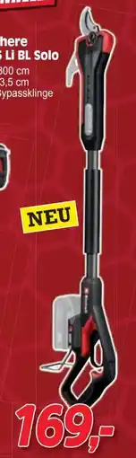 Zgonc Akku astschere gp ls 18 35 li bl solo Angebot