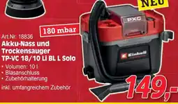 Zgonc Akku nass und trockensauger tp vc 18 10 li bl l solo Angebot