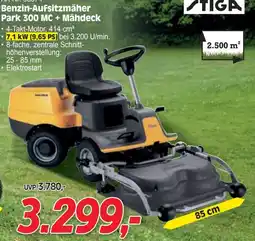 Zgonc Benzin aufsitzmäher park 300 mc mähdeck Angebot