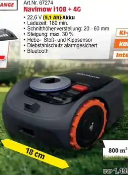 Zgonc Navimow i108 4g Angebot