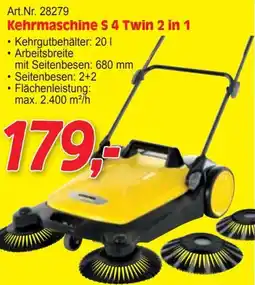 Zgonc Kehrmaschine s 4 twin 2 in 1 Angebot