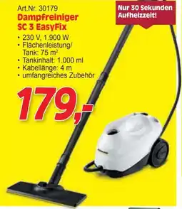 Zgonc Dampfreiniger sc 3 easyfix Angebot