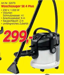 Zgonc Waschsauger se 4 plus Angebot