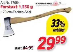 Zgonc Forstaxt 1 250 g Angebot