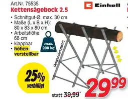 Zgonc Kettensägebock 2 5 Angebot