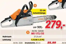 Zgonc Benzin-kettensägen MS 172/35 Angebot