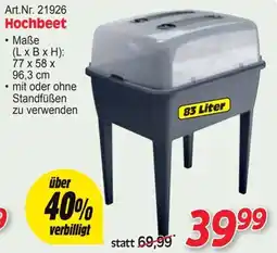 Zgonc Hochbeet Angebot