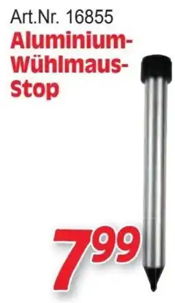 Zgonc Aluminium- Wühlmaus- Stop Angebot