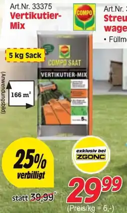 Zgonc Vertikutier- Mix Angebot