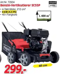 Zgonc Benzin-Vertikutierer SC55P Angebot