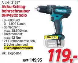 Zgonc Akku-Schlag- bohrschrauber DHP482Z Solo Angebot