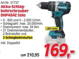 Zgonc Akku-Schlag- bohrschrauber DHP484Z Solo Angebot
