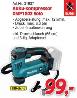 Zgonc Akku-Kompressor DMP180Z Solo Angebot