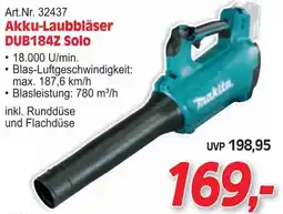 Zgonc Akku-Laubbläser DUB184Z Solo Angebot