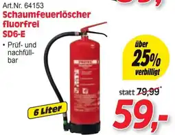 Zgonc Schaumfeuerlöscher fluorfrei SD6-E Angebot