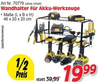 Zgonc Wandhalter für Akku-Werkzeuge Angebot