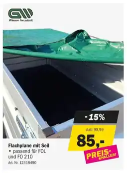 Forstinger Flachplane mit Seil Angebot