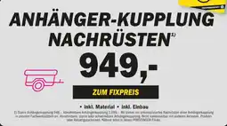 Forstinger Anhänger-kupplung nachrüsten" Angebot