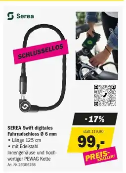 Forstinger Swift digitales Fahrradschloss Angebot
