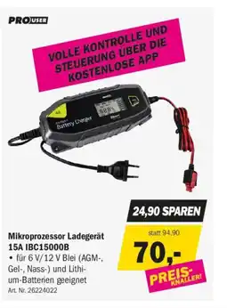 Forstinger Mikroprozessor Ladegerät Angebot