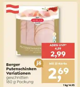ADEG Berger Putenschinken Variationen Angebot