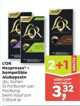 ADEG Nespresso - kompatible Alukapseln Angebot