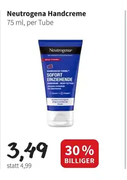 Eurogast Grissemann Neutrogena Handcreme Angebot