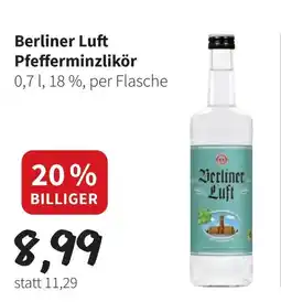 Eurogast Grissemann Berliner Luft Pfefferminzlikör Angebot