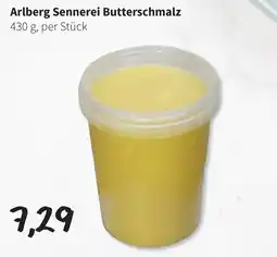 Eurogast Grissemann Arlberg sennerei butterschmalz Angebot