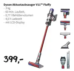 Eurogast Grissemann Dyson akkustaubsauger v11 fluffy Angebot