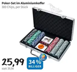 Eurogast Grissemann Poker set im aluminiumkoffer Angebot
