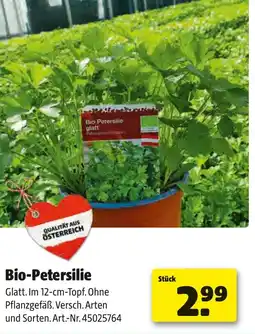 Liebmarkt Bio petersilie Angebot