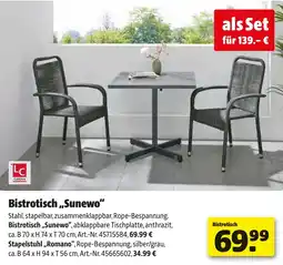 Liebmarkt Bistrotisch sunewo Angebot