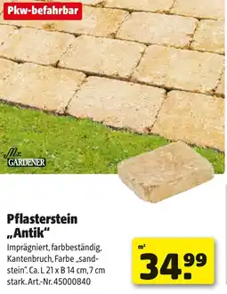 Liebmarkt Pflasterstein antik Angebot