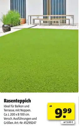Liebmarkt Rasenteppich Angebot