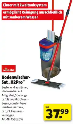 Liebmarkt Bodenwischer set h2pro Angebot