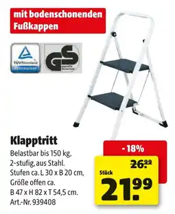 Liebmarkt Klapptritt Angebot