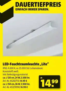 Liebmarkt Led feuchtraumleuchte lite Angebot
