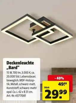 Liebmarkt Deckenleuchte bard Angebot