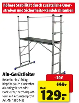 Liebmarkt Alu gerüstleiter Angebot
