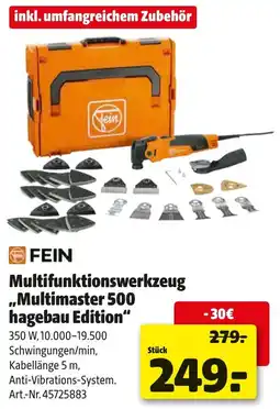 Liebmarkt Multifunktionswerkzeug multimaster 500 hagebau edition Angebot